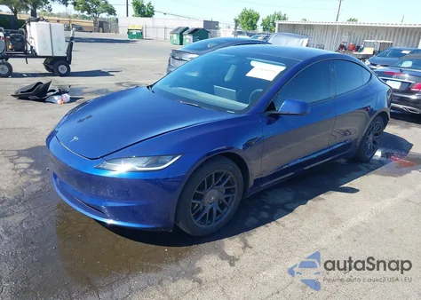 2024 Tesla Model 3 Long Range Dual Motor All-Wheel Drive from USA, damaged, VIN 5YJ3E1EB8RF738089